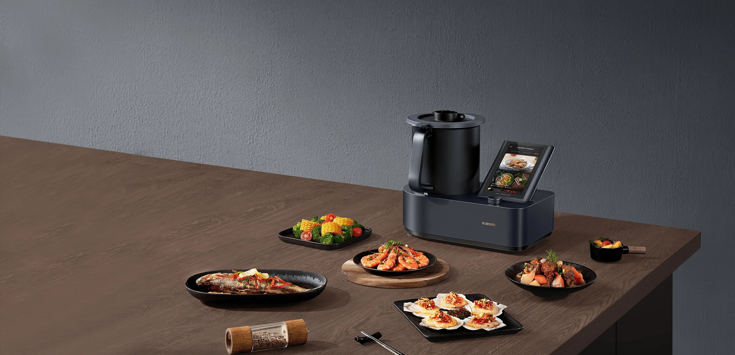 Πολυμάγειρας XIAOMI Robot Smart Cooking MCC01M με CookingloT Μαύρο Πολυμάγειρας XIAOMI Robot Smart Cooking MCC01M με CookingloT Μαύρο